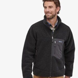 Patagonia Men's Black Classic Retro-X® Fleece Jacket Size Medium
